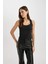 Slim Fit Dar Kesim U Yaka Basic Düz Atlet C2622AX24SP 8