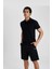 Fit Standart Fit Sporcu Kısa Paça Şort 16