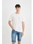 Skinny Fit Jean Bermuda Şort A4803AX24SM 8