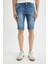 Skinny Fit Jean Bermuda Şort A4803AX24SM 10