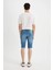 Skinny Fit Jean Bermuda Şort A4803AX24SM 12