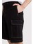 Relax Fit Kargo Cepli Bermuda Şort B7639AX24SM 13