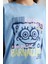 Kız Çocuk SpongeBob Bisiklet Yaka Kısa Kollu Crop Tişört C4679A824SM 17