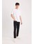 Carlo Skinny Fit Ekstra Dar Kalıp Normal Bel Ekstra Dar Paça Siyah Jean Pantolon S2285AZ24AU 10