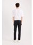 Carlo Skinny Fit Ekstra Dar Kalıp Normal Bel Ekstra Dar Paça Siyah Jean Pantolon S2285AZ24AU 14