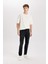 Pedro Slim Fit Dar Kalıp Normal Bel Dar Paça Siyah Jean Pantolon R8788AZ24AU 9