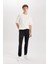 Pedro Slim Fit Dar Kalıp Normal Bel Dar Paça Siyah Jean Pantolon R8788AZ24AU 10