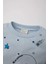 Erkek Bebek Pijama Takımı Penye Baskılı Kısa Kollu Üst Şort C3532A524HS 8