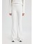 Fit Flare Fit İspanyol Paça Standart Boy Ribana İnce Pantolon B9023AX24SM 11
