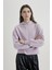 Boxy Fit Kapüşonlu Kalın Basic Düz Sweatshirt B8570AX24SP 8