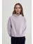 Boxy Fit Kapüşonlu Kalın Basic Düz Sweatshirt B8570AX24SP 12