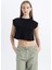 Coool Loose Fit Bisiklet Yaka Basic Düz Atlet C5338AX24SM 8