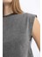 Coool Loose Fit Yıkamalı Soluk Efektli Atlet C5016AX24SM 11