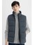 Su İtici Slim Fit Şişme Yelek Dar Kesim Dik Yaka Fermuarlı Cepli C5630AX24WN 6