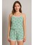 Dantel Detaylı Ip Askı Şortlu Yazlık Pijama Takımı 1