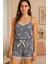 Dantel Detaylı Ip Askı Şortlu Yazlık Pijama Takımı 1