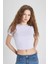 Fitted Bisiklet Yaka Modal Kısa Kollu Tişört C5699AX24SP 11
