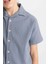 Erkek Çocuk Oversize Geniş Kalıp Polo Yaka Gofre Dokulu Kısa Kollu Gömlek C5234A824HS 11