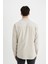 Slim Fit Dar Kesim Pamuklu Basic Düz Uzun Kollu Gömlek A4644AX24AU 14