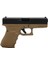 Glock 19 Gen4 Tan + Green Gas + 1 kg Bb + Taşıma Çantası + Atış Gözlüğü 3