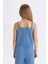 Kız Çocuk Elastik Yaka Askılı Bluz C5729A824HS 15