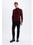 Slim Fit Dar Kesim Yarım Balıkçı Yaka Basic Düz Triko Kazak R1127AZ24WN 9