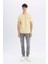 %100 Pamuk Slim Fit Dar Kesim Bisiklet Yaka Baskılı Kısa Kollu Tişört C3945AX24SM 9
