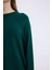Regular Fit Bisiklet Yaka Basic Düz Triko Kazak Tunik C4474Ax24Au 10