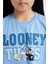 Kız Çocuk Looney Tunes Bisiklet Yaka Kısa Kollu Crop Tişört C4823A824SM 11