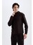 Regular Fit Kapüşonlu Baskılı Sweatshirt C6131AX24AU 10