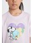 Kız Çocuk Snoopy Relax Fit Bisiklet Yaka Kısa Kollu Tişört C4841A824SM 11