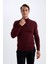 Slim Fit Dar Kesim Yarım Balıkçı Yaka Basic Düz Triko Kazak R1127AZ24WN 11