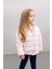 Kız Bebek Su itici Beli Lastikli Kapüşonlu Fermuarlı Şişme Mont C5317A524AU 20