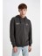 Boxy Fit Kapüşonlu Sırt Baskılı Sweatshirt C6147AX24AU 11