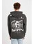 Boxy Fit Kapüşonlu Sırt Baskılı Sweatshirt C6147AX24AU 13