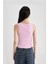 Slim Fit Dar Kesim Halter Yaka Fitilli Kaşkorse Atlet A8859AX24SP 12