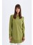 Regular Fit Bisiklet Yaka Yırtmaçlı Basic Düz Triko Kazak Tunik H3431AZ24AU 8