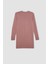 Regular Fit Bisiklet Yaka Yırtmaçlı Basic Düz Triko Kazak Tunik H3431AZ24AU 15