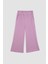 Kız Çocuk Wide Leg Geniş Bol Paça Beli Lastikli Bürümcük Pantolon C5372A824SM 15