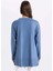 Regular Fit Bisiklet Yaka Yandan Yırtmaçlı Basic Düz Triko Kazak Tunik C5165AX24AU 11