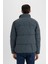 Su Geçirmez Slim Fit Dar Kesim Dik Yaka Astarlı Fermuarlı Rüzgar Geçirmez Şişme Mont C5631AX24WN 12