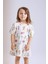 Kız Bebek Çiçekli Kısa Kollu Waffle Elbise C4492A524SM 10