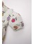 Kız Bebek Çiçekli Kısa Kollu Waffle Elbise C4492A524SM 14