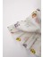 Kız Bebek Çiçekli Kısa Kollu Waffle Elbise C4492A524SM 15