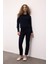 Regular Fit Yumuşak Dokulu Bisiklet Yaka Basic Düz Triko Kazak I6913AZ24WN 7
