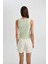Slim Fit Dar Kesim Halter Yaka Fitilli Kaşkorse Atlet A8859AX24SP 10