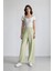 Keten Karışımlı Basic Düz Harem Pantolon B7506AX24SP 9