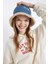 Kadın Nakışlı Pamuklu Bucket Şapka C6827AX24WN 6