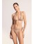 Ayje x DeFacto Boyundan Bağlamalı Desenli Üçgen Bikini Üstü C6155AX24HS 10