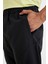 Sporcu Jogger Eşofman Altı Slim Fit Dar Kesim Dokuma Üç Cepli Fermuarlı Paça B2780AX24SM 13